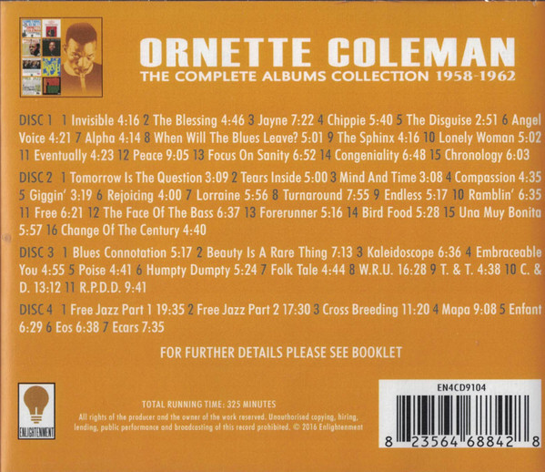 Coleman, Ornette – The Complete Albums Collection 1958-1962