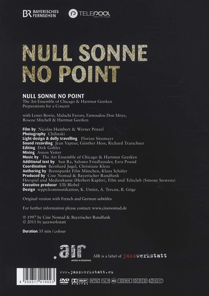 Humbert, Nicolas/Penzel, Werner - Null Sonne No Point