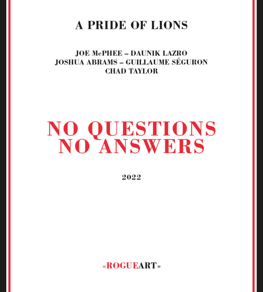 A Pride Of Lions - No Questions No Answer