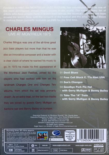 Mingus, Charles - Live At Montreux 1975